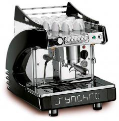 РОЖКОВАЯ КОФЕМАШИНА ROYAL SYNCHRO 1GR 4L AUTOMATIC ЧЕРНАЯ купить в Уфе
