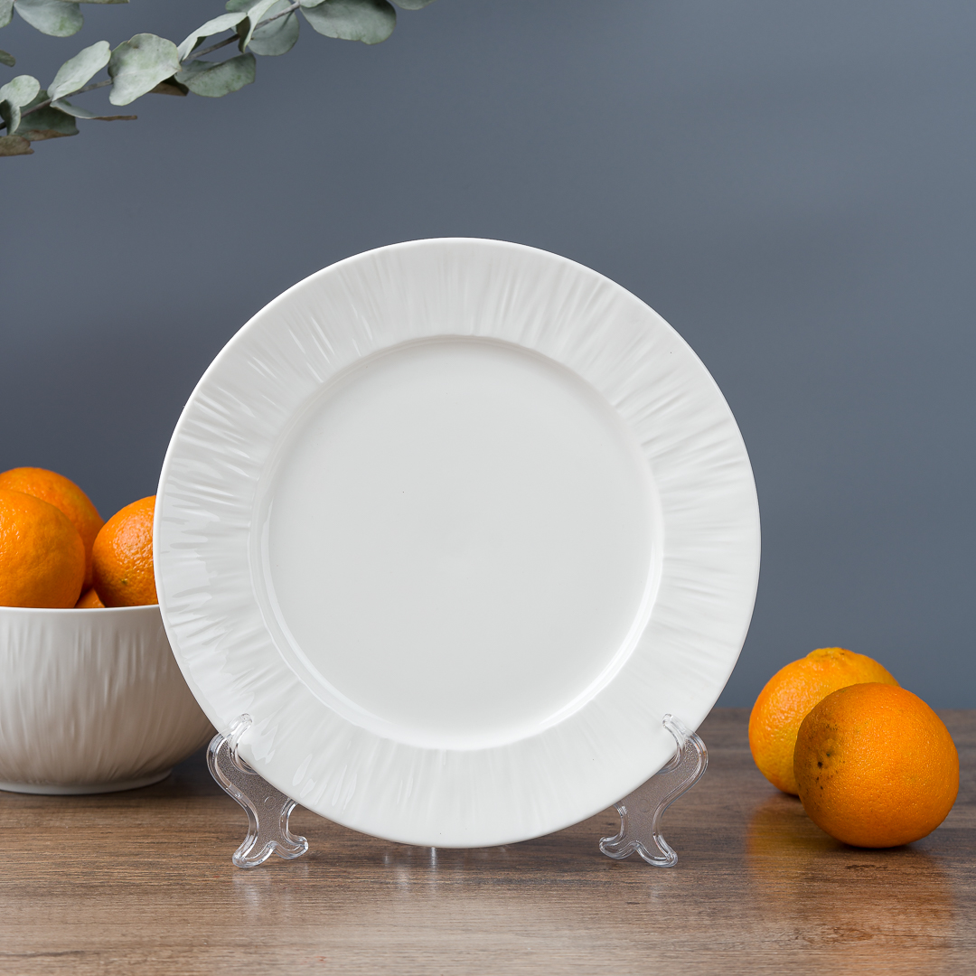 Тарелка Athena(White) 22 СМ фото Тарелка Athena(White) 22 СМ купить в Уфе