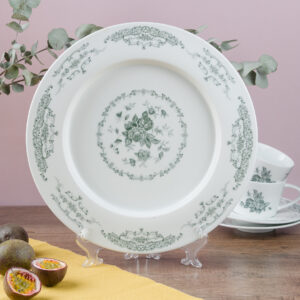 Тарелка Retro Rose(Green) 30 см фото Тарелка Retro Rose(Green) 30 см купить в Уфе
