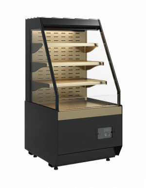 Витрина кондитерская Carboma KC70 VM 0,6-2 STANDARD открытая СКОШЕННАЯ БОКОВИНА (версия 2.0) (9005-0109) купить в Уфе