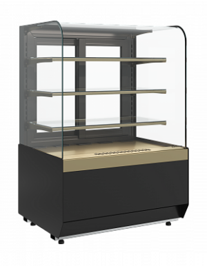 Витрина нейтральная Carboma KR70 N 1,3-1 LIGHT (9005-0109) купить в Уфе