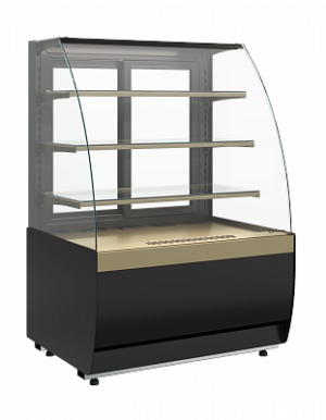 Витрина нейтральная Carboma K70 N 1,3-1 LIGHT (версия 2.0) (9005-0109) купить в Уфе
